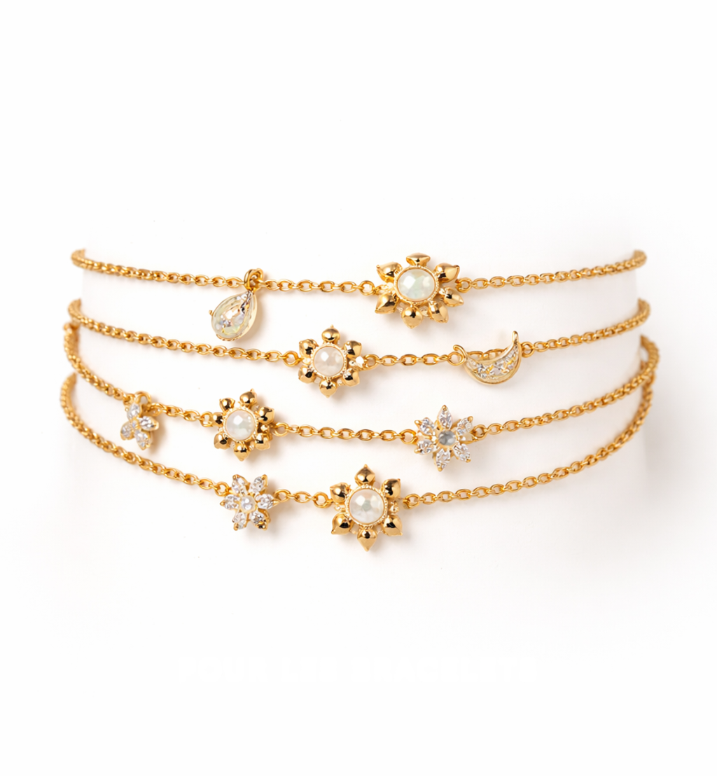Collection de bracelets