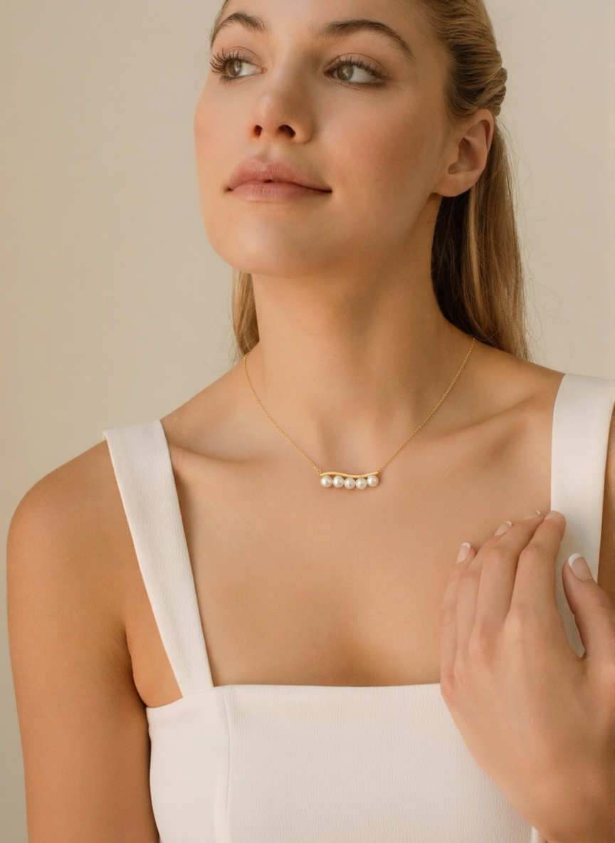 Collier de perles d'eau