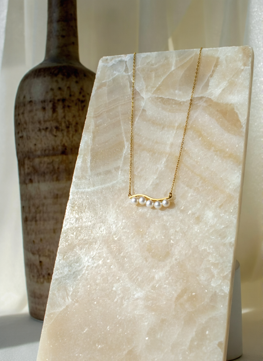 Collier de perles d'eau