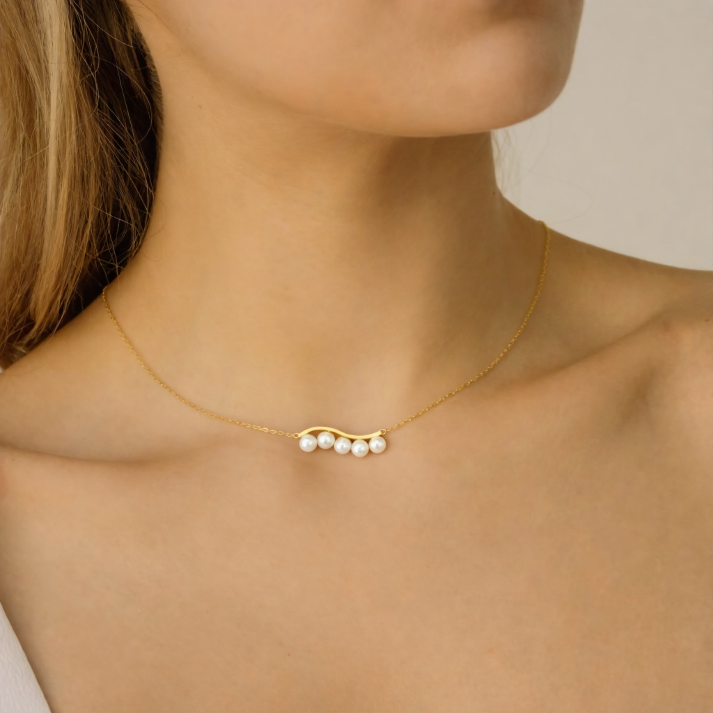 Collier de perles d'eau