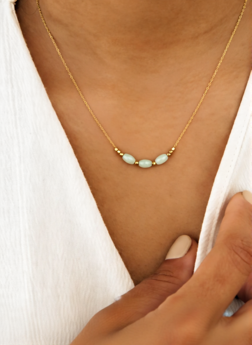 Collier Pierre gemme