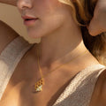 Collier abeille minimaliste