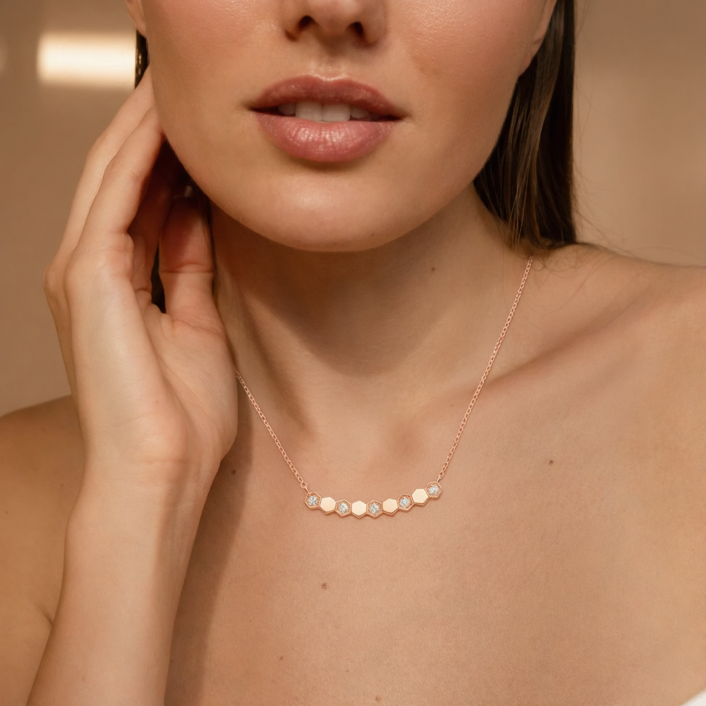 Collier abeille inspiration nature