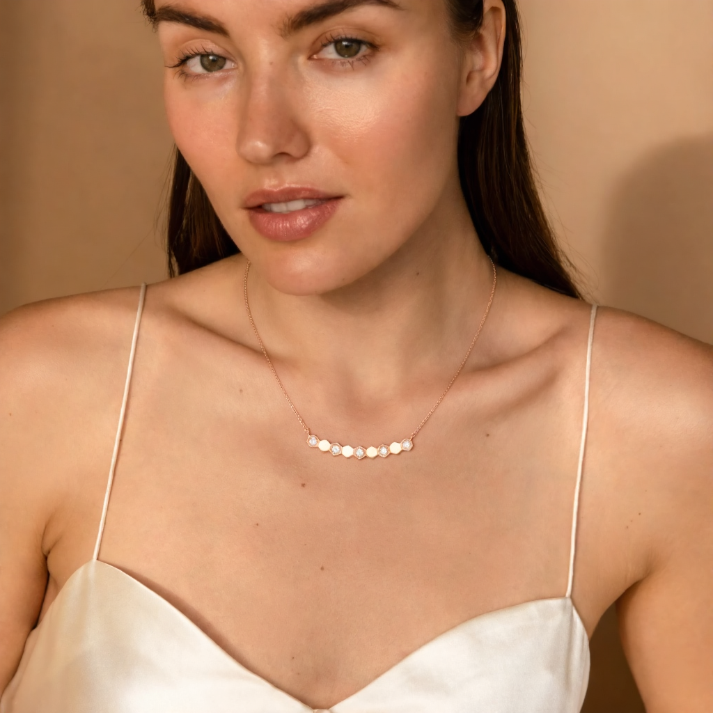 Collier abeille inspiration nature