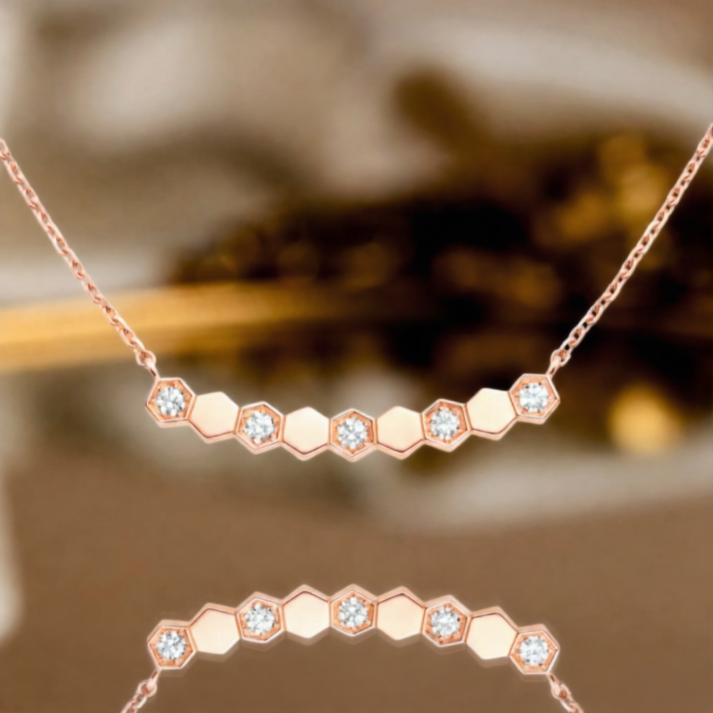 Collier abeille inspiration nature