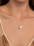 Collier pierre de larme