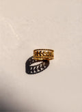 Bague Ajustable feuille d'Olivier
