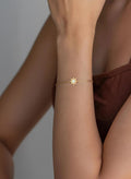 Bracelet soleil opale